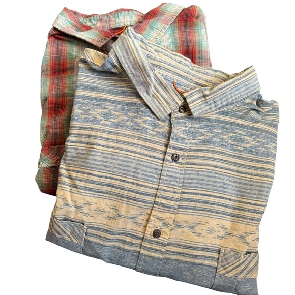 Foundry Button Down Short Sleeve Shirts 4XLT - Picture 1 of 7